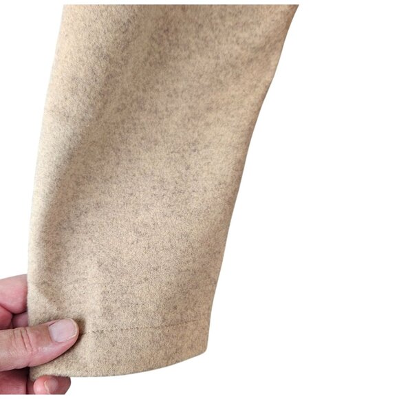 Pretty Garden Womens Long Wool Blend Shacket Pockets Button Closure Tan Size XL - Picture 7 of 11